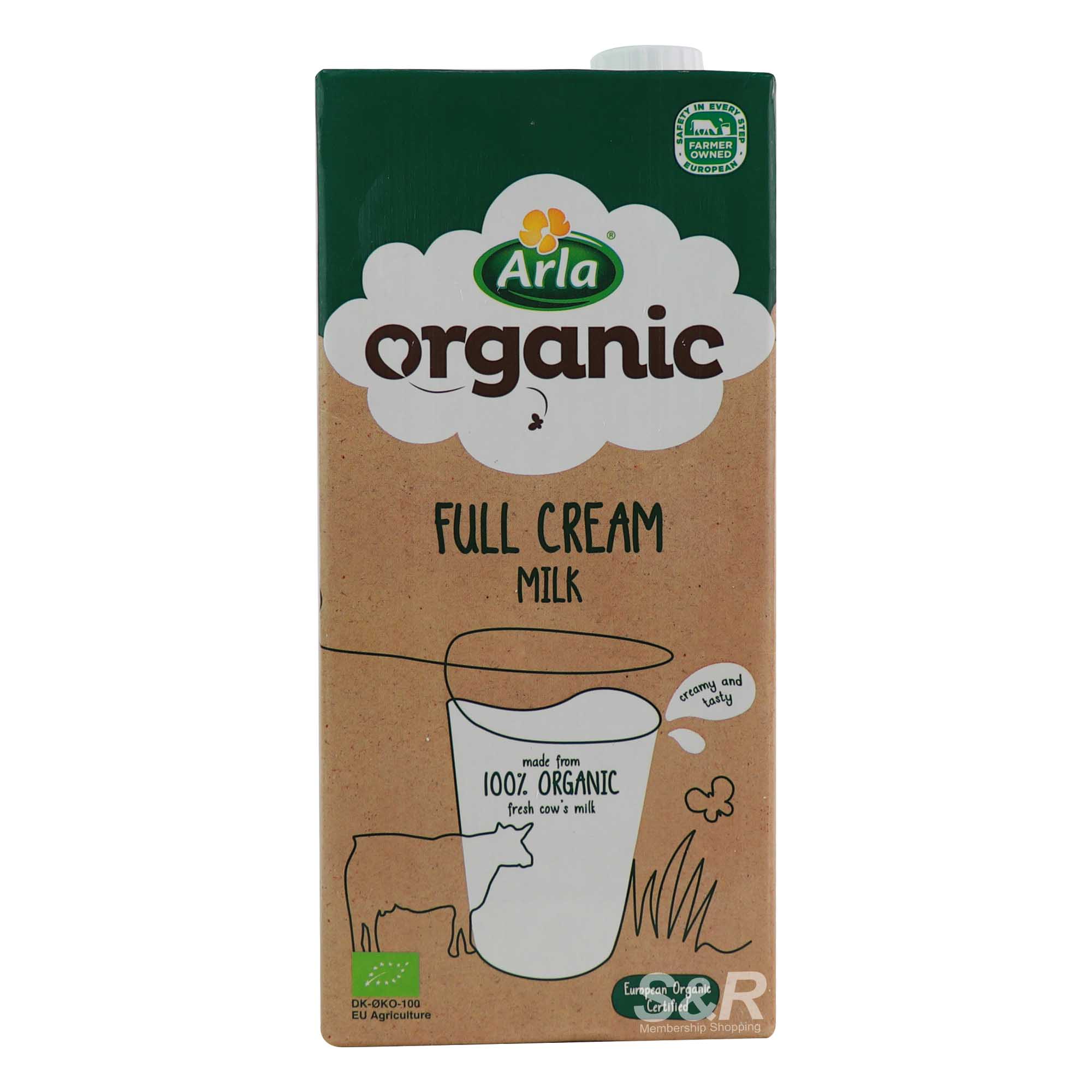 Arla Organic Full Cream Milk 1L